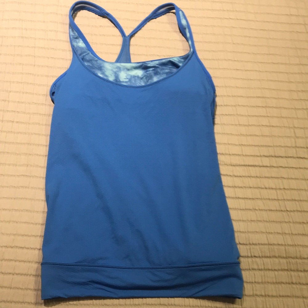Lululemon tank with built in sports bra